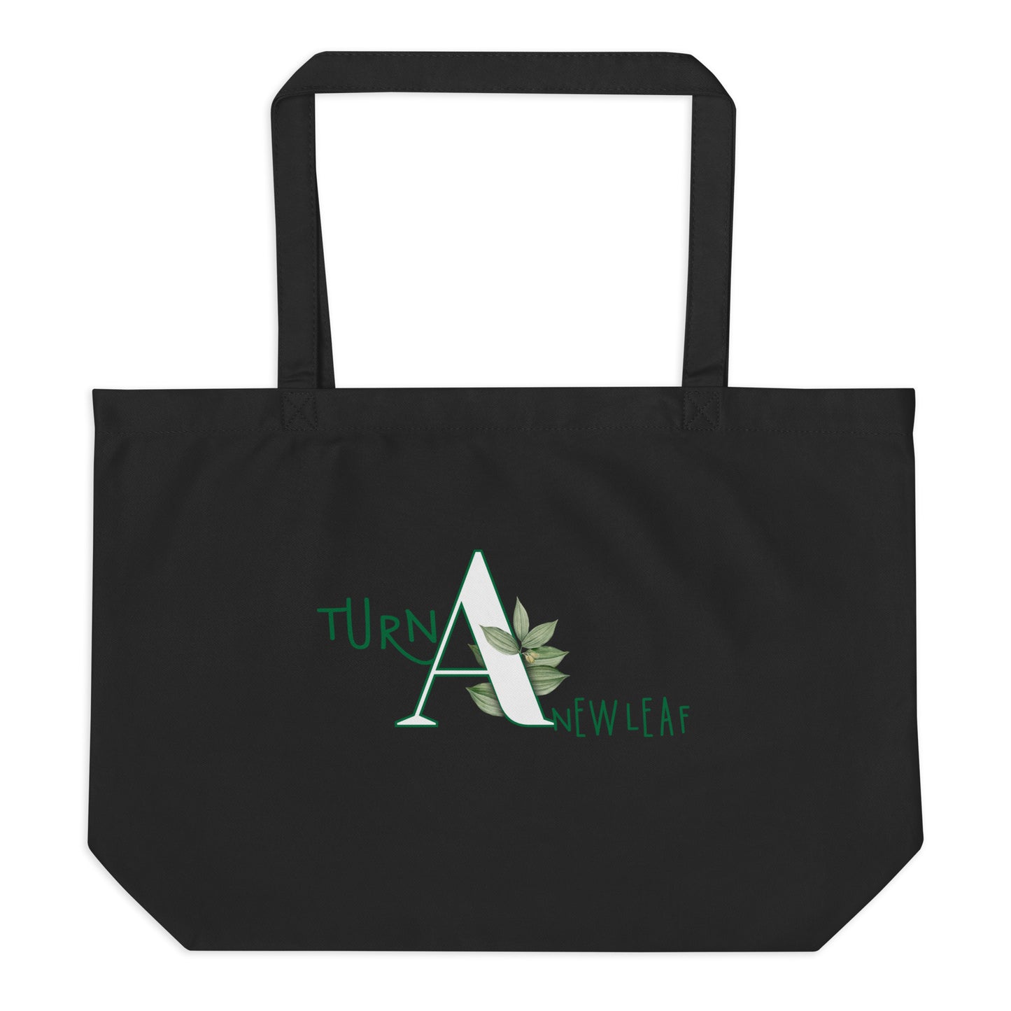 Large organic tote bag